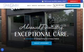 Skokie Dental website