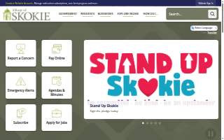 Skokie Animal Hospital website