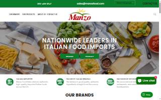 Manzo's Banquets & Catering website