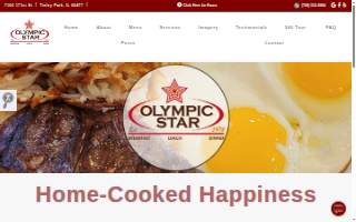 Olympic Star Restaurant website
