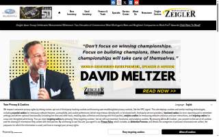 Zeigler Nissan of Orland Park website