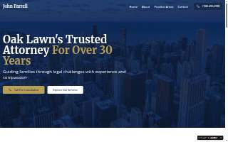 John Farrell Attorney at Law of Oak Lawn website