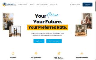 Preferred Rate - Berwyn website
