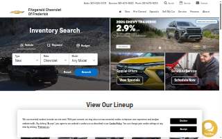 Fitzgerald's Sidebar website