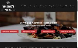 Salerno's Pizzeria & Catering - Mt. Prospect website