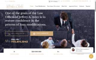 Law Offices of Jeffrey A. Avny website