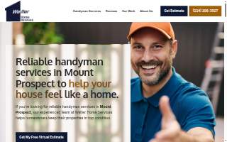 Welter Home Services of Mount Prospect website
