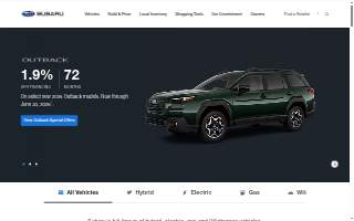 Subaru of Bloomington Normal website