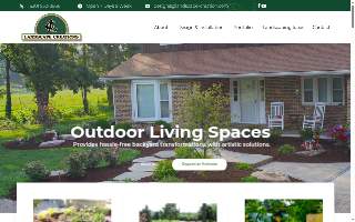Landscape Creations Landscaping & Hardscaping website