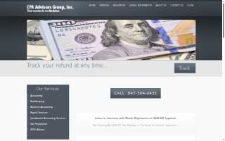 CPA Advisors Group website