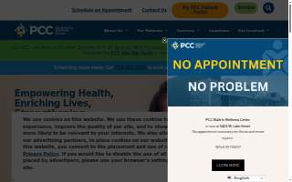 PCC Lake Street Family Health Center website