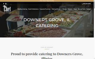 Chef By Request of Downers Grove website