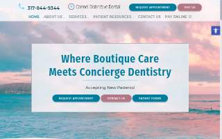 Carmel Distinctive Dental website