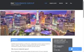 Ray Insurance Group website