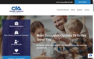 Osborn Insurance Agency website