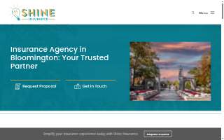 Shine Insurance Agency LLC website