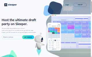Sleeper's Bar � website
