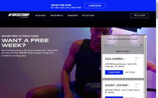 Basecamp Fitness Schererville website