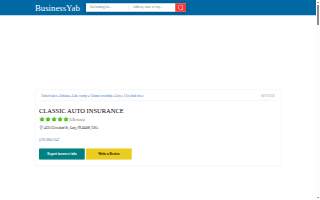 CLASSIC AUTO INSURANCE Gary Office website