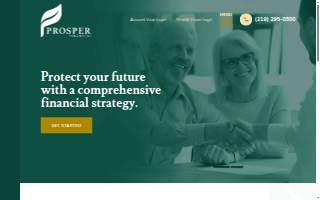 Prosper Financial of Gary website