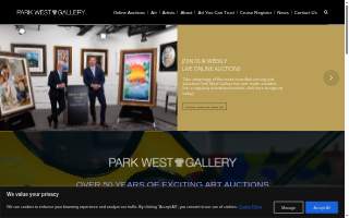 Parkwest Fitness website