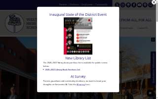 Westview Animal Clinic website