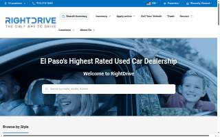 RightDrive website