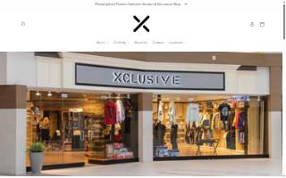Xclusive Hair Salon website