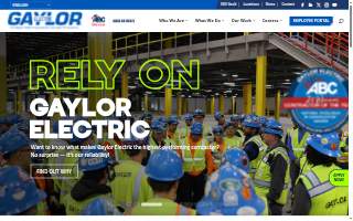 Gaylor Electric website