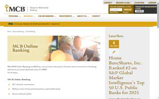 MCB Landscaping & More website