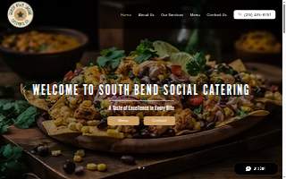 South Bend Social Catering of Mishawaka website