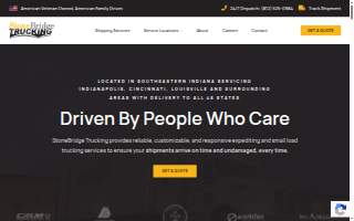 StoneBridge Trucking website