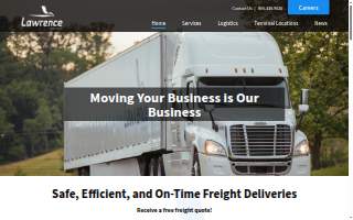 Lawrence Freight website
