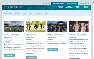 The Springs Salon and Spa website