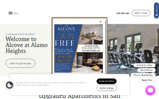 The Alcove website