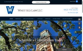 Whitted Law website