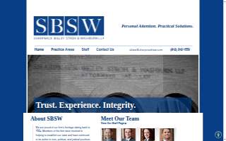 Sharpnack Bigley Stroh & Washburn LLP website