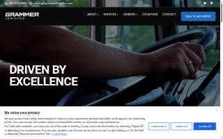 Grammer Logistics website