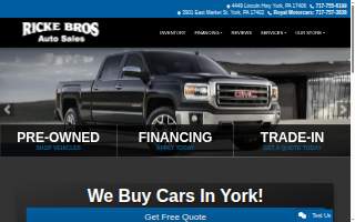 Ricke & Associates website