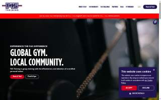 F45 Training Valparaiso website
