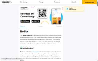 Radius website