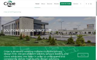 Cripe Plumbing & Heating AC website