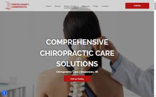 Porter County Chiropractic website