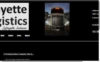 Lafayette Logistics website