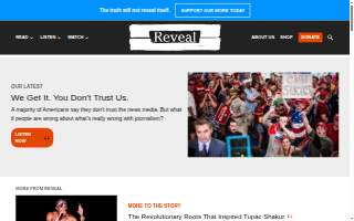 Reveal Salon website