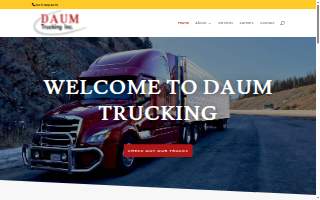 Daum Trucking website