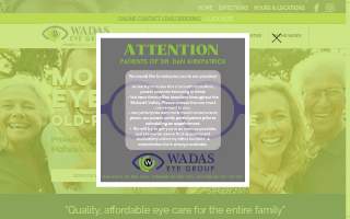 Wadas Dental of Crown Point website