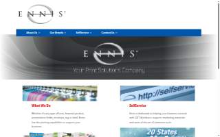 Ennis Trucking LLC website