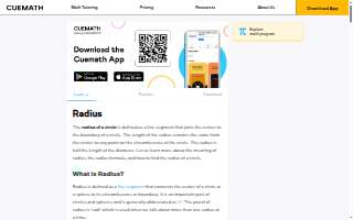 Radius Crown Point website