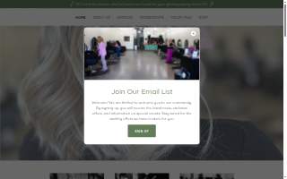 Talem Salon & Spa website